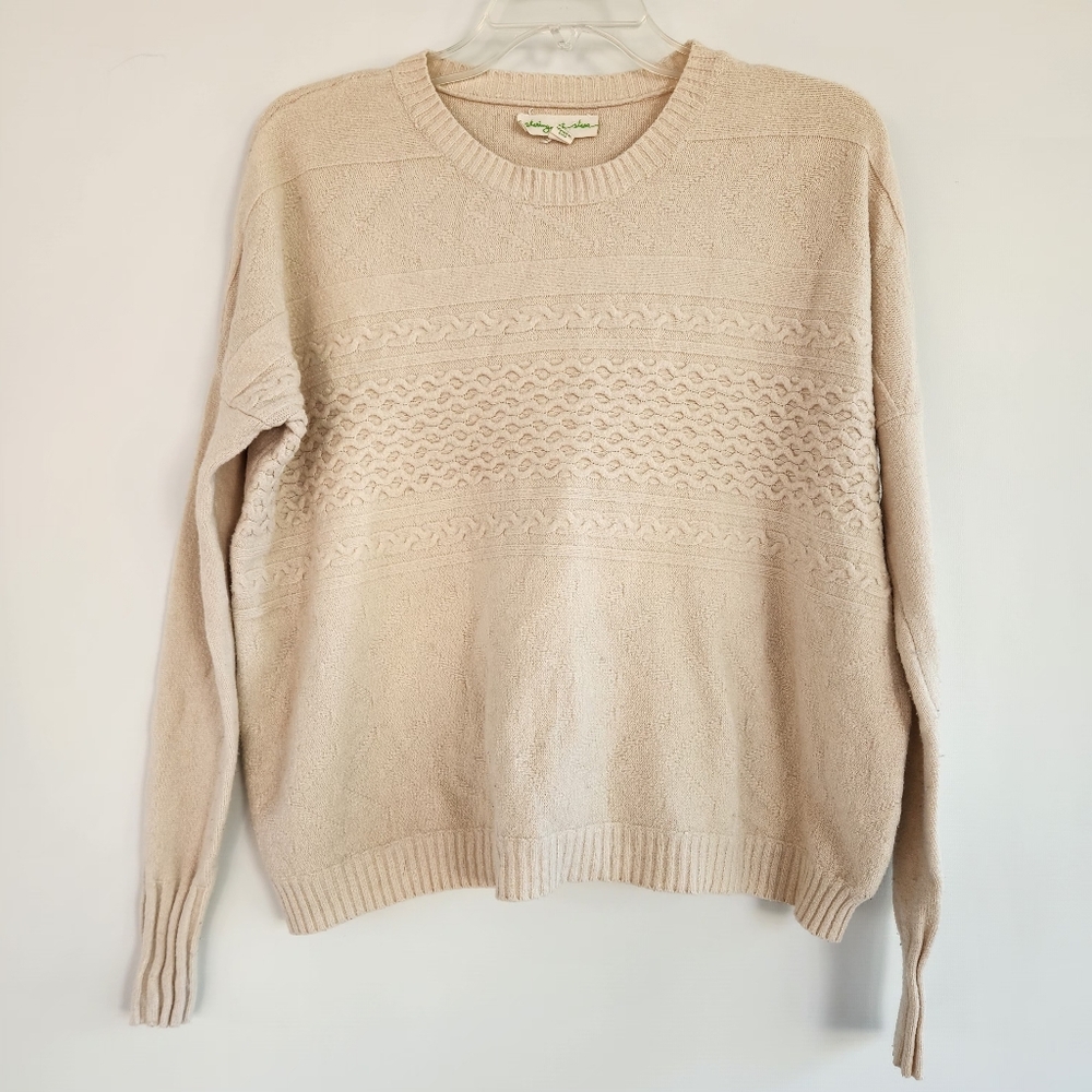 Steinmark Women's Cream Crewneck Sweater